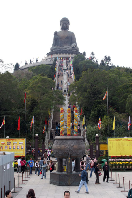 Tian Tan Buddha. Hong Kong.