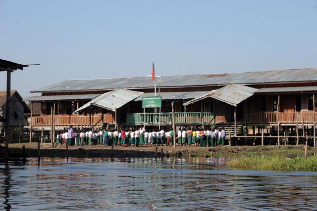 Jezero Inle. Myanmar (Barma).