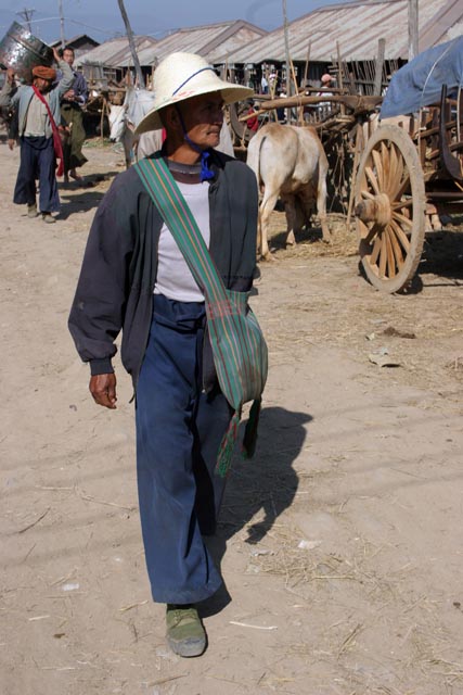 Trh, jezero Inle. Myanmar (Barma).