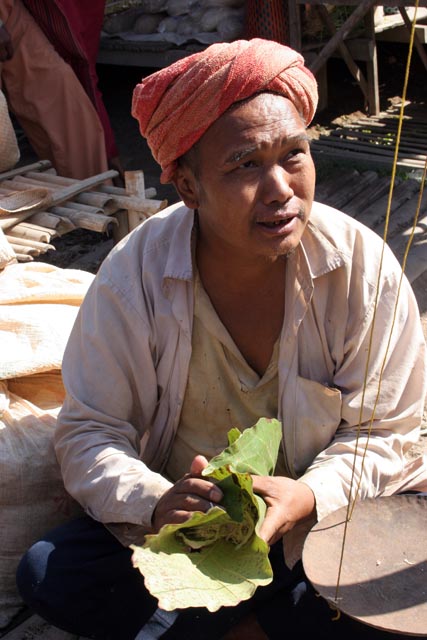 Trh, jezero Inle. Myanmar (Barma).