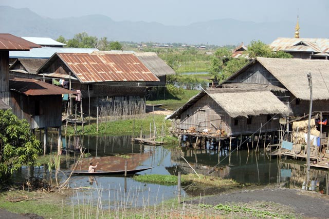 Jezero Inle. Myanmar (Barma).