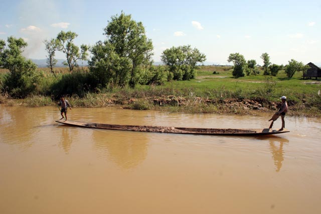 Jezero Inle. Myanmar (Barma).