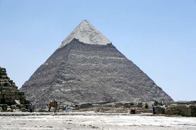 Chephrenova pyramida. Egypt.