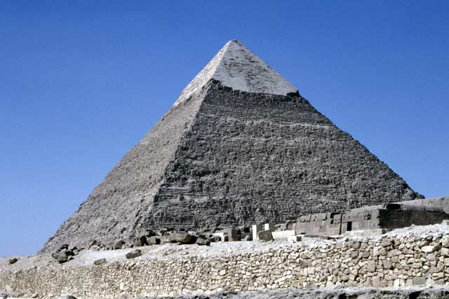 Chephrenova pyramida. Egypt.