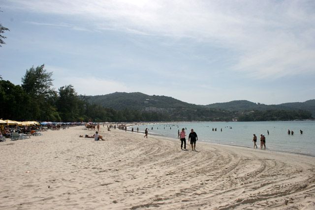 Kata Beach, Phuket. Thajsko.