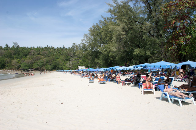 Kata Beach, Phuket. Thajsko.