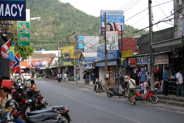 Kata Beach, Phuket. Thajsko.