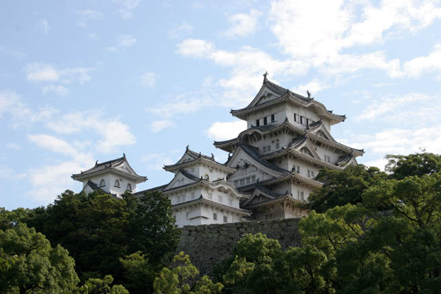 Hrad Himeji. Japonsko.