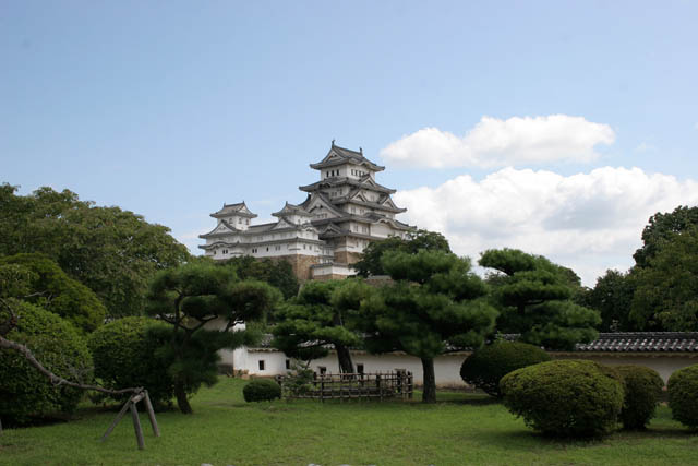 Hrad Himeji. Japonsko.