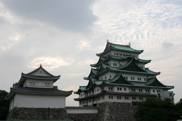 Hrad Nagoya (Nagoja). Japonsko.