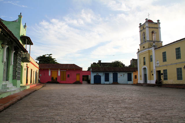 Plaza San Juan de Dios - Camaguey. Kuba.