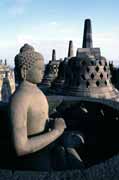 Jáva - chrám Borobudur