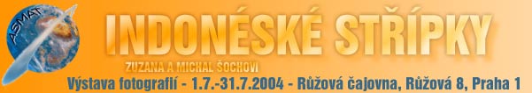 Výstava forografií Indonéské střípky