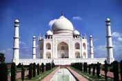 Taj Mahal. Město Agra. Indie.