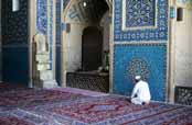 Mešita Jameh ve městě Yazd. Írán.