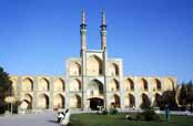 Mešita Amir Chakhmaq ve městě Yazd. Írán.