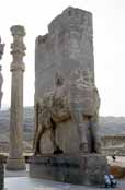 Starobylé město Persepolis (Takht-e Jamshid). Írán.