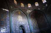 Sheikh Lotfollah mešita na náměstí Emam Khomeini. Esfahan. Írán.