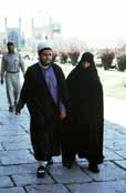 Na  Emam Khomeini náměstí. Esfahan. Írán.