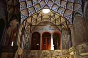 Tradiční dům Khan-e Borujerdi. Kashan. Írán.
