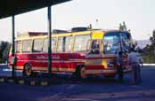 Tradiční íránský autobus. Tabriz. Írán.