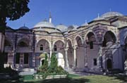 Palác Topkapi, sídlo všech Ottomanských sultánů. Postaven Mehmedem II po bytvě o Constantinapol v roce 1453. Istanbul. Turecko.