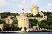 Okolí Bosporu, Istanbul. Turecko.