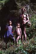 Domorodci z kmene Dani. dol Baliem. Papua, Indonsie.