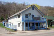 Taylors Falls, dol eky St Croix, Minnesota. Spojen stty americk.