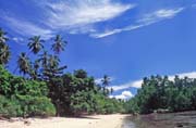 Ostrov Bunaken. Sulawesi, Indonésie.