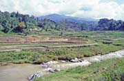 Rovit, dol Mamasa, oblast Tana Toraja. Indonsie.