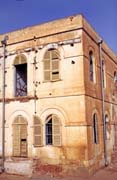 Bývala francouzská pevnost, Podor. Senegal.