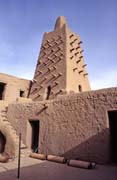 Mešita Dyingerey Ber ve městě Timbuktu (Tombouctou). Mali.