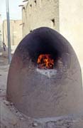 Pouliční pec na chléb. Použít jí může každý. Město Timbuktu (Tombouctou). Mali.
