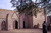 Tradiční stavba (nyní muzeum) ve městě Timbuktu (Tombouctou). Mali.