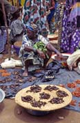 Tradiční pondělní trh, město Djenné. Mali.