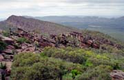 Národní park Flinders Ranges. Austrálie.