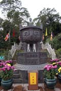 Buddhistická monaterie Po Lin - místo, kde stojí Tian Tan Buddha. Hong Kong.