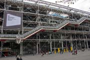 Centre Georges Pompidou, Paříž. Francie.
