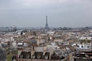 Pohled z Centre Georges Pompidou, Paříž. Francie.