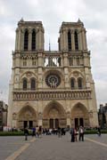 Katedrála Notre Dame, Ile de la Cité, Paříž. Francie.