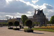 Jardin des Tuileries, Paříž. Francie.