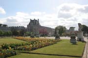 Jardin des Tuileries, Paříž. Francie.