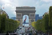 Arc de Triomphe, Paříž. Francie.