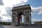 Arc de Triomphe, Paříž. Francie.