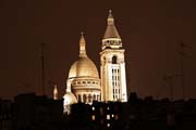 Sacré Coeur, Montmartre, Paříž. Francie.