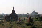 Chrmy v Baganu se rozkldaj na ploe 42 km tverench. Vtina chrm byla postavena v letech 1000-1200, kdy byl Bagan was the hlavnm mstem prvn Barnsk e. Myanmar (Barma).