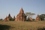 Chrmy v Baganu se rozkldaj na ploe 42 km tverench. Vtina chrm byla postavena v letech 1000-1200, kdy byl Bagan hlavnm mstem prvn Barmsk e. Myanmar (Barma).