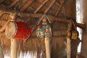 Bubny v krlovskm palci ve mst N'Gaoundr (Lamidat de N'Gaoundr). Kamerun.