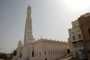 Mešita Al-Muhdar ve městě Tarim. Oblast Wadi Hadramawt. Jemen.